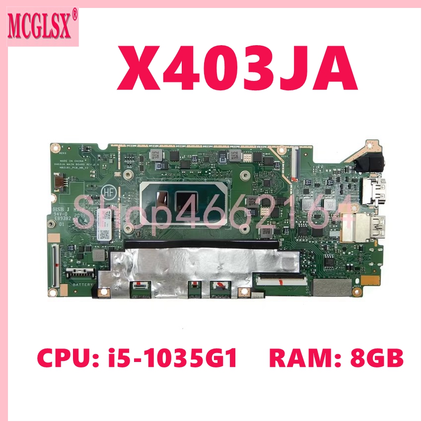Ddr4 8Gb - X403JA con CPU I5-1035G1 8GB-RAM Scheda