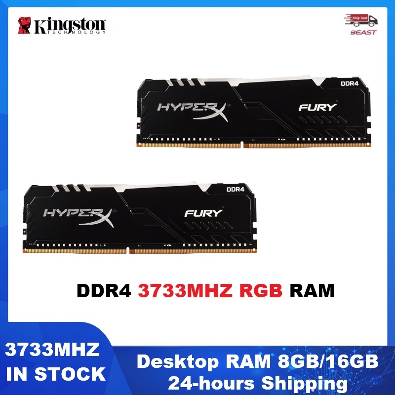 Sodimm Ddr4 - Memoria Desktop HYPERX FURY DDR4 RGB
