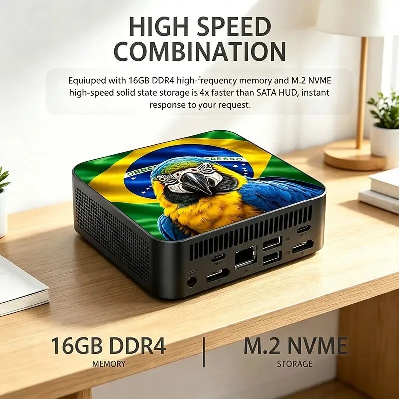 Nuovo Potente Mini PC Computer - Ddr4 Laptop Ram recensione e prezzo