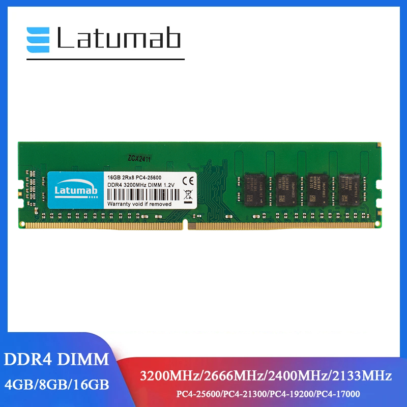 Latumab RAM DDR4 Memoria deskt - Ddr4 3200 16Gb recensione e prezzo