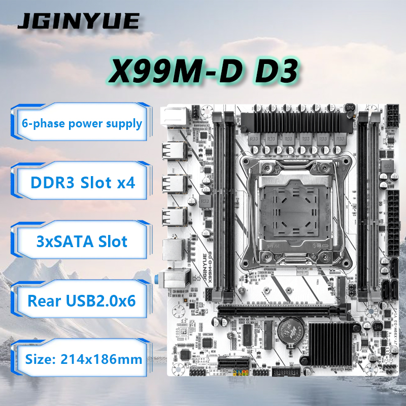 Scheda Madre JGINYUE X99 LGA20 - Ecc Ram Server recensione e prezzo