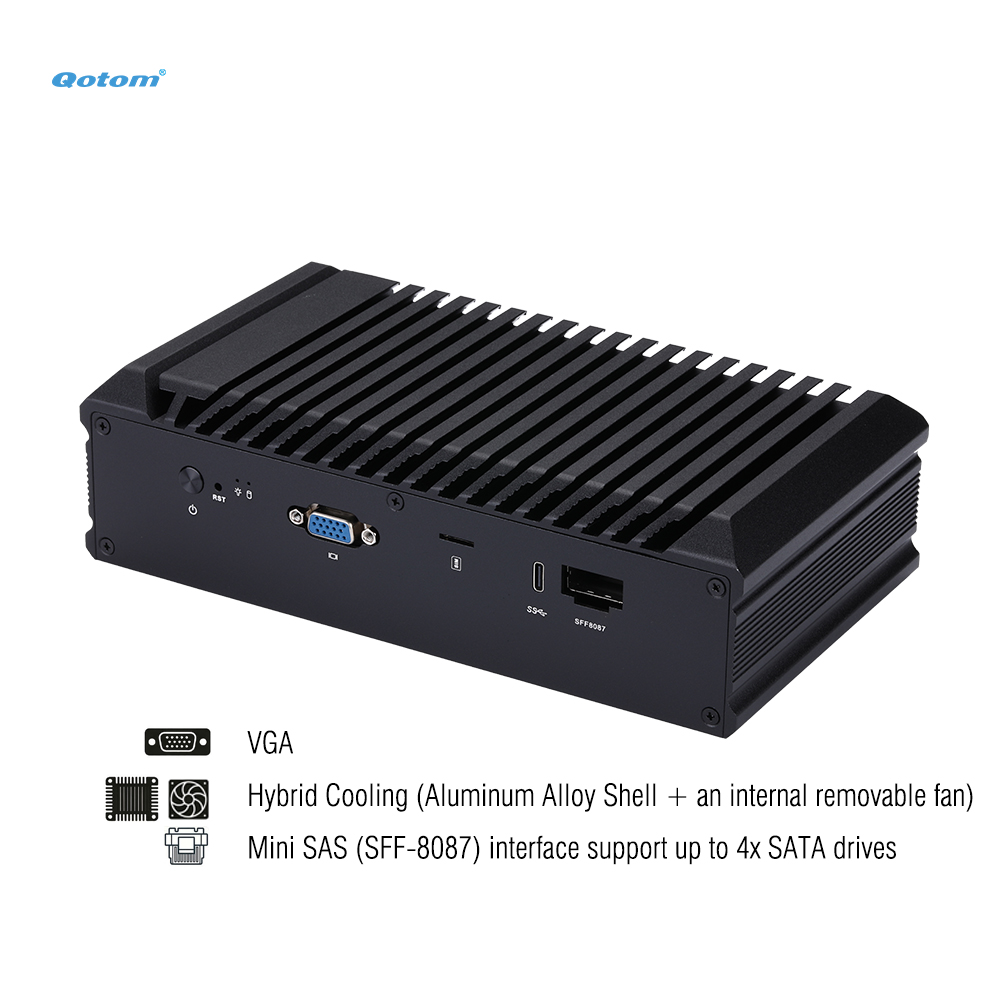 Mini PC Q20300G9 CPU Atom C300 - Ddr4 Desktop Ram recensione e prezzo