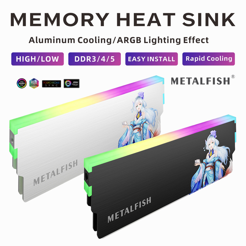 METALFISH DRAM Dissipatore di  - Ddr3 8Gb recensione e prezzo