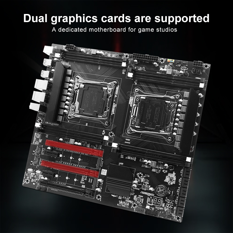 Scheda madre CPU X99 a doppio  - Ecc Ram Server recensione e prezzo