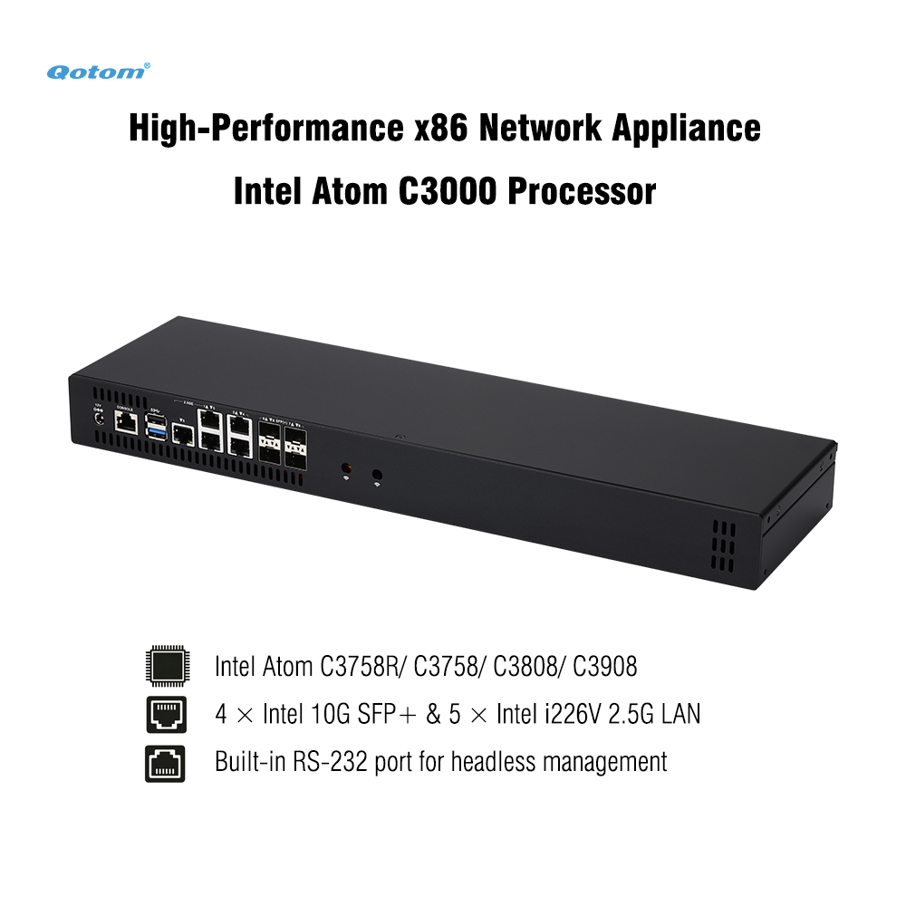Q20300G9 1U Rack - CPU Atom C3 - Ddr4 Desktop Ram recensione e prezzo